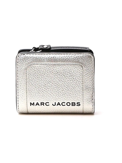 Shop Marc Jacobs Zip In Silver