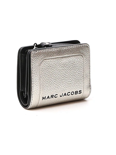 Shop Marc Jacobs Zip In Silver