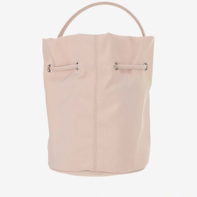 Shop Balenciaga Wheel Xs Bucket Bag In Beige