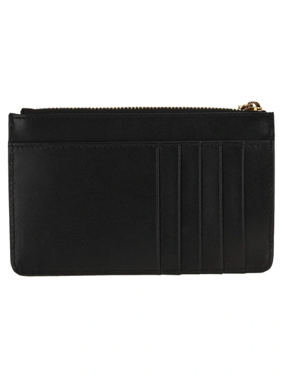 Shop Dolce & Gabbana Devotion Zipped Cardholder In Black