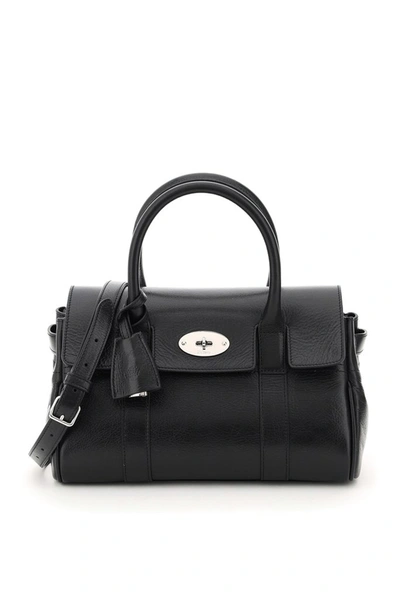 Shop Mulberry Soft Bayswater Small Tote Bag In Black
