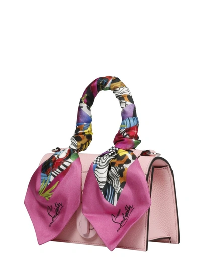 Shop Christian Louboutin Elisa Mini Top Handle Bag In Pink