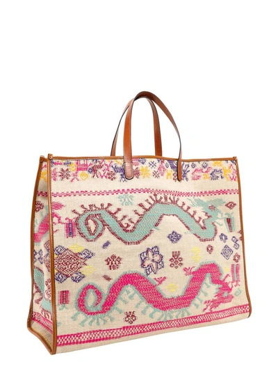 Etro Jacquard Shopping Bag In Multi | ModeSens