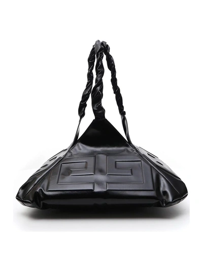 Shop Givenchy 4g Debossed Balle Large Tote Bag In Black
