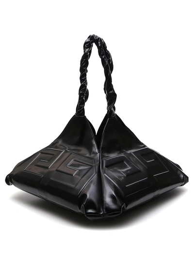 Shop Givenchy 4g Debossed Balle Large Tote Bag In Black