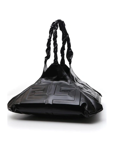 Shop Givenchy 4g Debossed Balle Large Tote Bag In Black