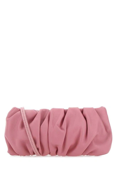 Shop Staud Bean Small Convertible Clutch Bag In Pink