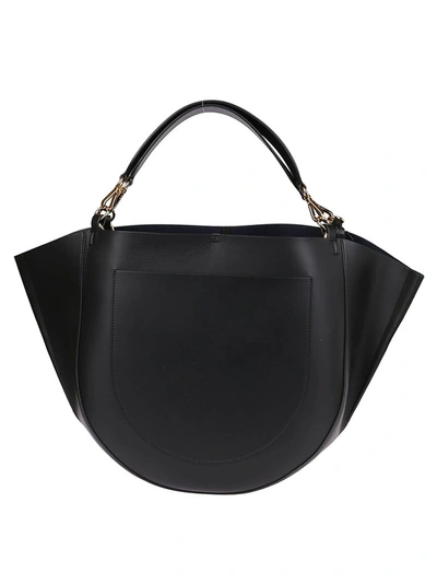 Shop Wandler Mia Tote Bag In Black