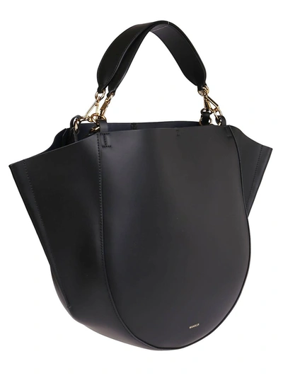 Shop Wandler Mia Tote Bag In Black