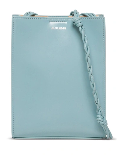 Shop Jil Sander Tangle Small Shoulder Bag In Blue