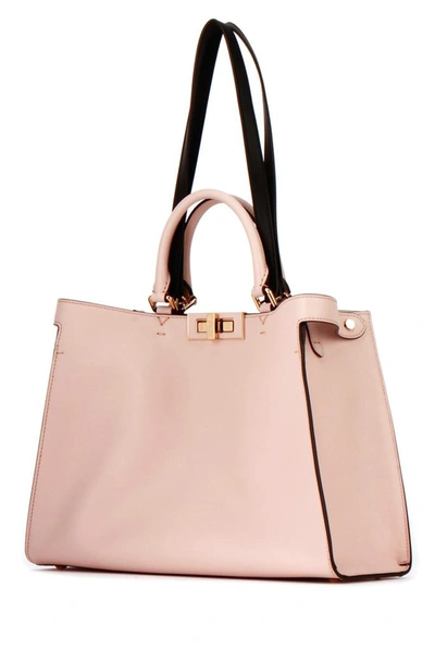 Shop Fendi Peekaboo Small X In Pink