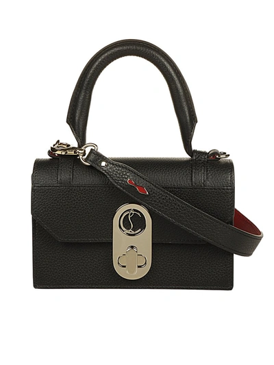 Shop Christian Louboutin Elisa Shoulder Bag In Black