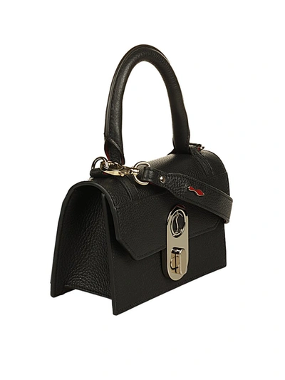 Shop Christian Louboutin Elisa Shoulder Bag In Black