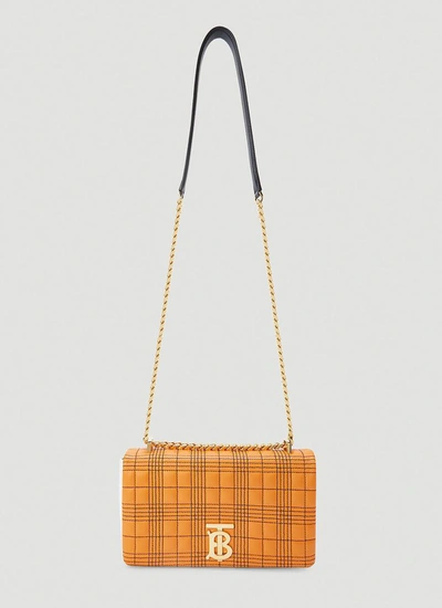 Shop Burberry Lola Tri In Orange