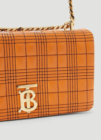 Shop Burberry Lola Tri In Orange