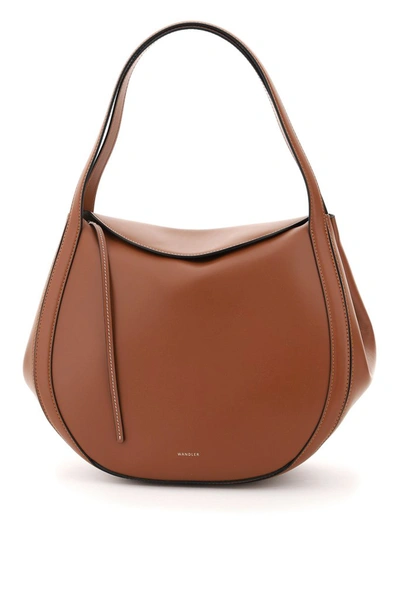 Shop Wandler Lin Bag In Brown