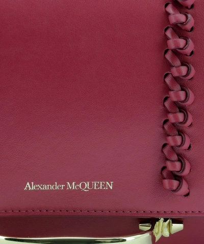 Shop Alexander Mcqueen The Story Clutch Bag In Red