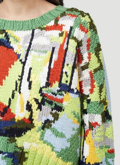 Shop Jw Anderson Sailboat Knitted Jumper In Multi