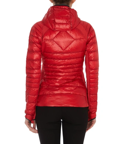 Shop Canada Goose Hybridge Lite Hooded Jacket In Red