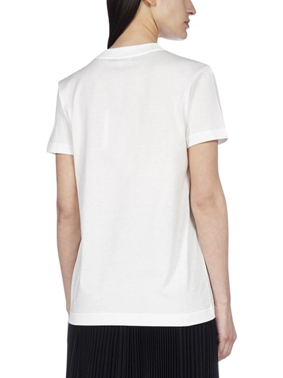 Shop Dolce & Gabbana Logo Embroidered T In White