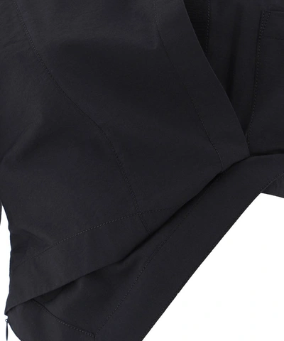 Shop Jacquemus La Chemise Capri Cropped Shirt In Black