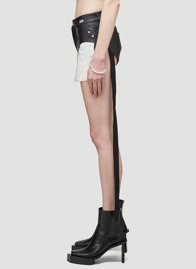 Shop Rick Owens Exposed Pockets Duke Shorts In Black