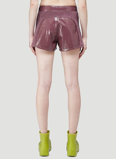 Shop Maisie Wilen Cyborg Shorts In Purple