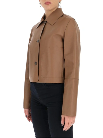 Shop Loewe Button In Brown