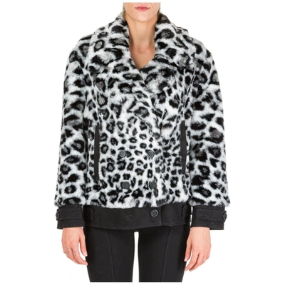 Shop Alberta Ferretti Animal Print Faux Fur Jacket In Multi