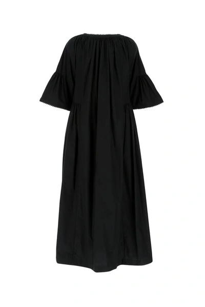 Shop Weekend Max Mara Ombrato Dress In Black
