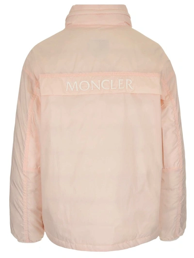 Shop Moncler Menchib Down Jacket In Pink