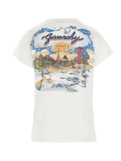 Shop Givenchy Island Slim In White
