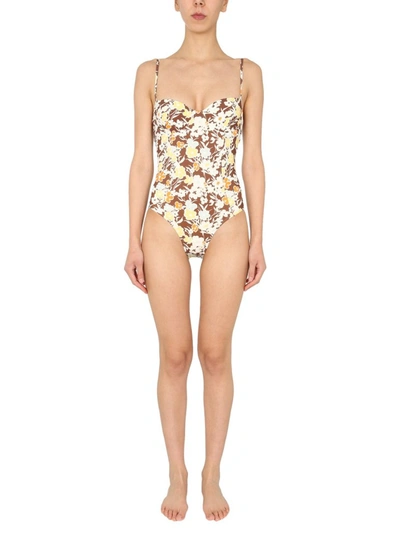 Shop Tory Burch Floral Print One In Multi