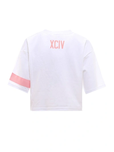 Shop Gcds Logo Cropped T In White