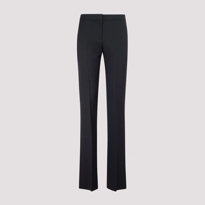 Shop Alexander Mcqueen Straight Leg Tailored Trousers In Black