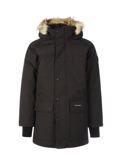 Shop Canada Goose Emory Parka In Black