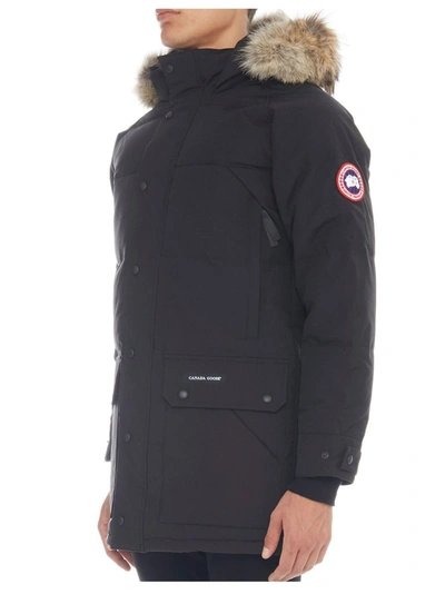 Shop Canada Goose Emory Parka In Black