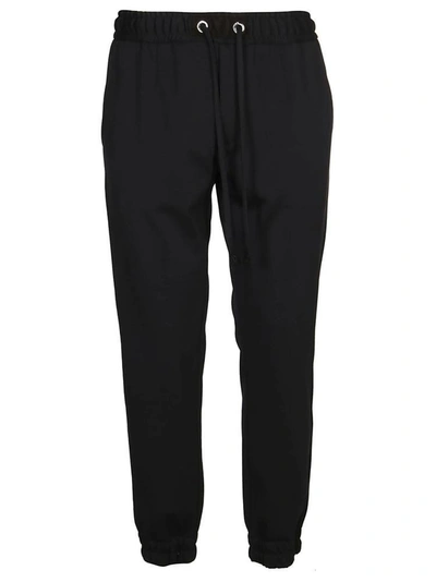 Shop Dolce & Gabbana Relaxed Drawstring Sweatpants In Black