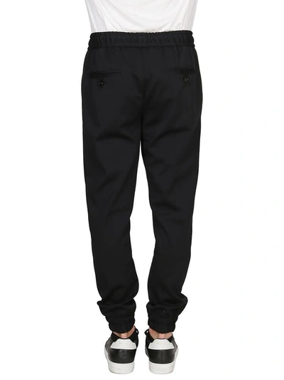 Shop Dolce & Gabbana Relaxed Drawstring Sweatpants In Black