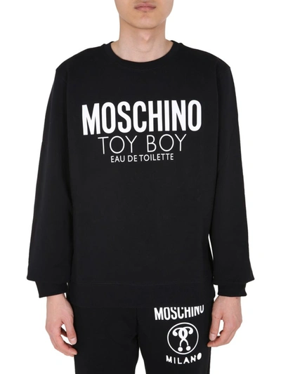 Shop Moschino Toy Boy Sweatshirt In Black