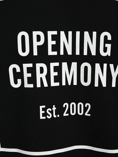 Shop Opening Ceremony Logo Sweatshirt In Black