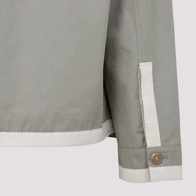 Shop Jacquemus Le Blouson Grain Jacket In Green