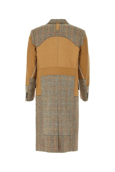 Shop Junya Watanabe X Carhartt Panelled Coat In Multi