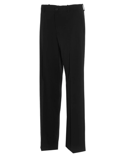 Shop Loewe Tailored Pants In Black