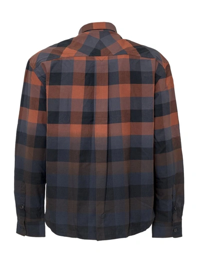 Shop Kenzo Overdyed Overshirt In Multi