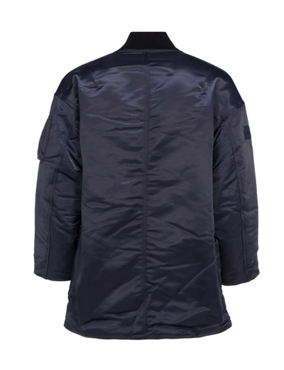 AMBUSH kimono MA-1 Hybrid COAT ネイビー