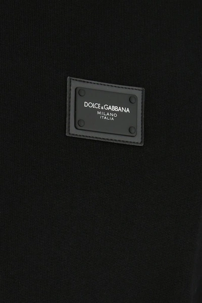 Shop Dolce & Gabbana Logo Plaque Sweatshirt In Black