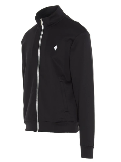 Shop Marcelo Burlon County Of Milan Cross Track Jacket In Black