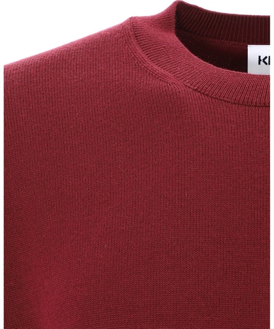 Shop Kenzo Tiger Crest Knit Jumper In Red