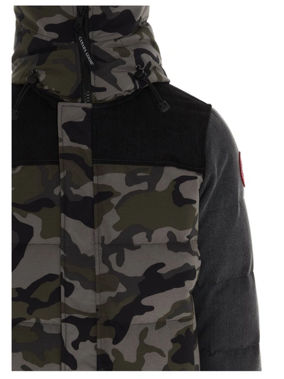 Shop Junya Watanabe Man X Canada Goose Camouflage Padded Jacket In Multi